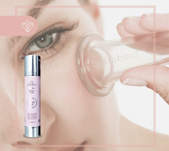 Anti-ageing Facial Cups and Skin Get a Life Genie by Bellabaci