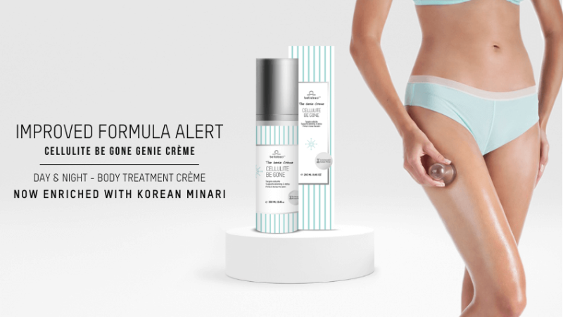 Cellulite Be Gone Genie Crème - now enriched with Korean Minari